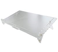 R-Go Tools Go Read Soporte de Documentos, Grande, Ajustable, Transparente - Archivador (Grande, Ajustable, Transparente, A3, Acrílico, 5 kg, 115-290 mm, 12-30°, Transparente)
