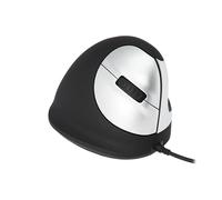 R-Go HE Mouse, ratón ergonómico Talla M (longitud de mano 165-195mm), diestro, con cable