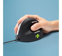 R-Go Tools HE Mouse R-Go , Ratón ergonómico, Medio (165-195mm), diestro, cableada