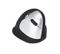 R-Go Tools R-Go - Ratón (RF inalámbrico, Negro, Plata, Baterías, mano derecha, Ión de litio, De plástico)
