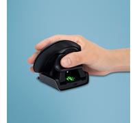 R-Go Tools Ratón ergonómico R-Go Twister ambidiestro USB y Bluetooth 2400 DPI Negro