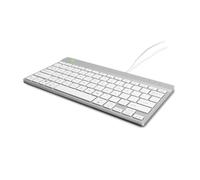R-Go Tools Teclado ergonómico Compact Break QWERTY (EE.UU.), Wired, W128444811 (Teclado QWERTY (US), inalámbrico, Color Blanco