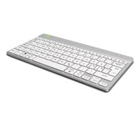 R-Go Tools Teclado ergonómico Compact Break, QWERTY (ND), W128444820 (Teclado, QWERTY (ND), Bluetooth, Color Blanco