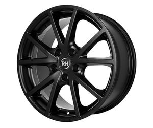 R/H - RH de Deportes 8x17 et45 Carreras de 5x114,3 Pintada de Negro