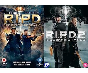 R.I.P.D 1-2 Movie Collection DVD - R.I.P.D.: Rest in Peace Department / R.I.P.D. 2 Rise of the Damned DVD - R.I.P.D. 2 Movie Collection DVD