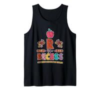 R Is For Recess School Subject Break Student Fun Camiseta sin Mangas