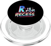 R Is For Recess School Subject Break Student Fun ||- PopSockets PopGrip para MagSafe