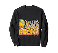 R Is For Recess School Subject Break Student Fun -- Sudadera