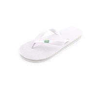 R-ISLAND Chanclas mujer,sandalias,adulto,logo Brasil, comodo, para la piscina,playa,casa,ducha.. etc (BLANCO, numeric_41)