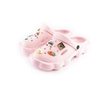 R-ISLAND Zuecos para Mujer Adulto,EVA,Zueco de Trabajo para sanidad y hostalería (Rosa 1, 36)