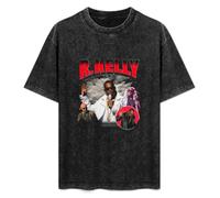 R Kelly Vintage Retro Style Rap Hip Hop T-Shirt Mens Unisex Black Tees M