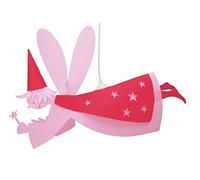 R&M Coudert - Lámpara de techo para niños, diseño de hada, color rosa y rosa