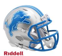 R plica del casco Riddell Mini Speed de los Detroit Lions (2024)