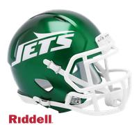 R plica del casco Riddell Mini Speed de los New York Jets (2024)