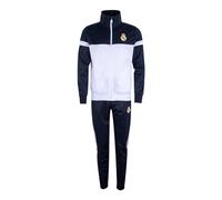 R ROGER'S Chándal Real Madrid Oficial Deportivo Chaqueta + pantalón azul marino Producto Oficial (L)