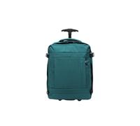 R Roncato Equipaje línea CLEVER para vuelos baratos, azul turquesa, Zaino Trolley EasyJet 45x35x20 cm, Clásico