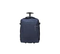R Roncato Equipaje línea CLEVER para vuelos baratos, turquesa, Zaino Trolley EasyJet 45x35x20 cm, Clásico