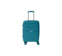 R Roncato Trolley AVIATOR fabricado en polipropileno, Cerceta, S, Maleta rígida, fabricada en polipropileno, expandible, 4 ruedas giratorias