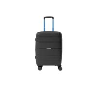 R Roncato Trolley AVIATOR fabricado en polipropileno, Negro y azul., S
