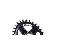 R ROTOR BIKE COMPONENTS Q Rings DM Oval Chainring Q34T Black - C01-036-27010-0