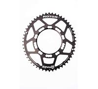 R ROTOR BIKE COMPONENTS Rotor Q-Ring Q39t 110x5 Black Plato, Adultos Unisex, Negro, 39 Dientes