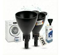 R-Satz Shop Embudo compatible con los depósitos de recambio Miele TwinDos - Juego de 2 recambios de detergente - Accesorio apto para lavadoras TwinDos