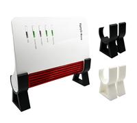 R-Satz Shop - Soporte de pie para Fritzbox 7510 y 7530 AX AVM (2 unidades), color negro