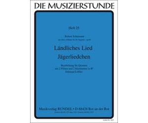 R. Schumann - Juego de cartas y canciones de cazadores para cuarteto de vasos