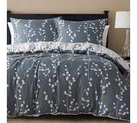 R.SHARE Funda Nordica Cama 105 con 2 Funda Almohada 80x80 cm, Funda Nordica 200x200, Juego de Funda 3 Piezas Edredon Transpirable Suave Oeko-Tex, Azul Sucursales