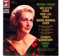 R Strauss: FOUR LAST SONGS AND 12 OTHER SONGS WITH ORCHESTRA - George Szell (Conductor), Berlin Radio Symphony Orchestra (Orchestra), London Symphony Orchestra (Orchestra), Dame Elisabeth Schwarzkopf / EMI 1985