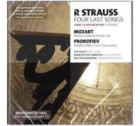 R Strauss, Four Last Songs; Mozart, Piano Concerto No. 20; Prokofiev, Romeo & Juliet (Excerpts) by Manchester Camerata, BBC Philharmonic and Anne Schwanewilms, Douglas Boyd - BBC