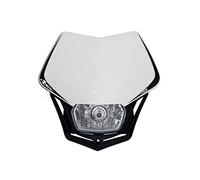 R-tech Máscara portafaro universal V-Face Full LED Blanco-Negro
