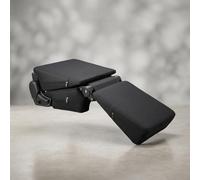 R-timer 1 Pieza Cojín de Descanso para Asiento de Coche Almohadilla de Confort para Ford Transit Mk8 2016-On, Accesorio Interior, Soporte de Pierna Ergonómico
