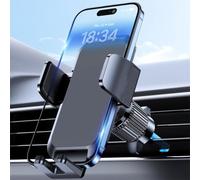 R-timer 1Pcs Soporte Móvil Coche para Alfa Romeo Junior Ibrida Q4 2025, Porta Teléfono Rejilla Ventilación Gancho Ajustable Clip Antideslizante Brazo Estable