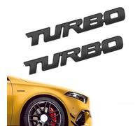 R-timer 2 Piezas Logo Emblema Adhesivo para BMW UP 320i 328i 330d 335i M3 M4,Insignia Decoración Carrocería Resistente Lavado Automático Diseño Deportivo Badge,Black