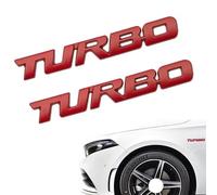 R-timer 2 Piezas Logo Emblema Adhesivo para Mini Cooper R50 R52 R53 R56 R57 R58 R60 F60 F56,Insignia Decoración Carrocería Resistente Lavado Automático Diseño Deportivo Badge,Red