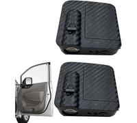 R-timer 2 Piezas Luces de Bienvenida para Puertas para Mazda CX-80 2024, Proyector LED Inalámbrico Sombra Luz Aspecto Carbono Accesorios