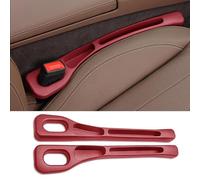 R-timer 2 Piezas Relleno para El Hueco de Asiento de Coche para Ford Focus MK4 2018-2024, Tapón de Espacio de Asiento de Coche Car Seat Gap Filler,Red