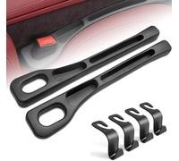 R-timer 2 Tiras Organizador para Huecos de Asiento de Coche para Citroen REVOLTe, + 4 Ganchos, Organizador para Espacios de Asiento