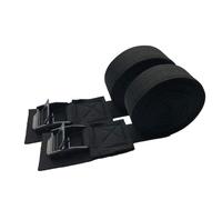 R-timer 2 Unidades Correas de Sujeción para Volvo T5 T6 XC40 XC60 S60 S90 XC90 V60 V90 C40, Cinchas de Amarre de Techo con Hebilla de Leva y Protector para Kayak y Equipaje