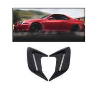 R-timer 2 Unidades Entrada de Aire Decorativa para Capó de Coche para Ford Galaxy 2017-2021, Cubierta Ventilación Estilo Exterior Auto Accesorios,Black