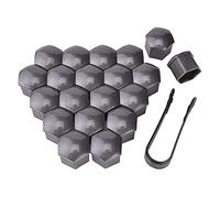 R-timer 20 Tapas para Tuercas de Rueda para Citroen C1 C2 C3 C4 C5, Tapones Tornillos Ruedas Coche Tapas Protectoras para Tornillos y Tuercas de Rueda,Grey-17mm