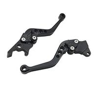 R-timer 2Pcs Manetas de Freno y Embrague para BMW C 600 2012 2013 2014 2015, Palancas de Manillar Ajustables para Motocicleta Accesorios de Repuesto,Black-Front Disc Rear Drum Brakes