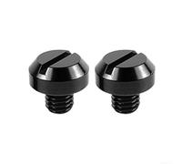 R-timer 2Pcs Tapones de Orificio de Espejo Moto para Harley Davidson Electra Glide 1965-2022, Tornillos de Obturación Pernos Roscados de Retrovisor Tapa Agujero