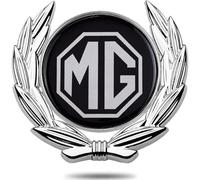 R-timer 3D Emblema Adhesivo para Coche para MG RX9 /2024, 2025, Coche Insignia Logo Pegatinas y Calcomanías Cromado Tuning Decoración Accesorios,Silver