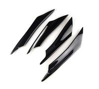 R-timer 4 Piezas Alerón Parachoques Delantero para BMW G81 M3 Touring 2022 2023 2024, Labio Divisor Parachoques Protector Anticolisión Deflector Frontal