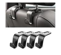 R-timer 4 Piezas Gancho Coche para Hyundai Alcazar FL 2024+ | Gancho Repacabezas Coche Percha Bolsas Soporte Bolso Colgador Asiento Trasero Gancho Organizador Perchero Auto