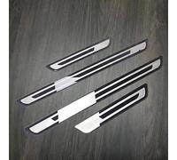 R-timer 4 Piezas Protector de Umbral de Puerta para DS7 Crossback 2017-2020, Antiarañazos Decorativo Accesorios Coche Tira Protección Entrada Pegatinas Umbrales