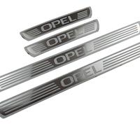 R-timer 4 Piezas Protectores de Umbral de Puerta de Coche para Opel Zafira C (2012-2018), Autoadhesivo Puerta Guardias del Borde, Inoxidable