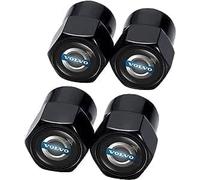 R-timer 4 Piezas Tapas de Válvula de Coche para Volvo T6, Aluminio Tapas de Válvula Prueba de Fugas Tapones Válvulas de Neumáticos